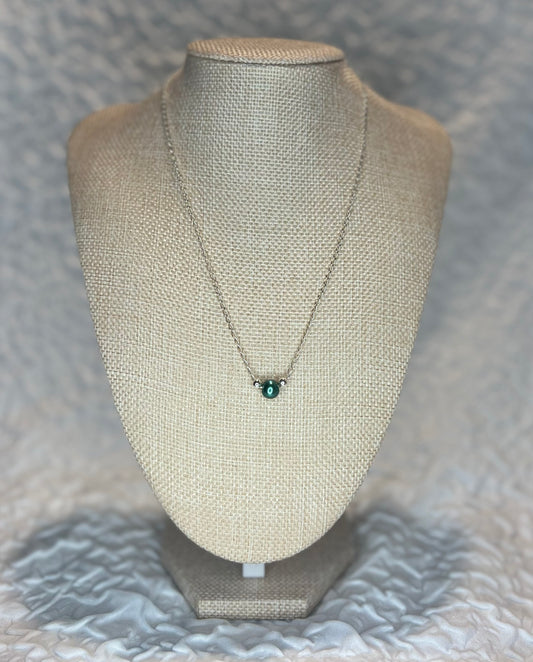 Dainty Single Pearl Necklace